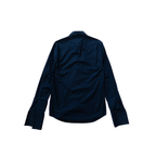 Helmut Lang Long Cuffs Button Up Shirt | M | Dark Navy