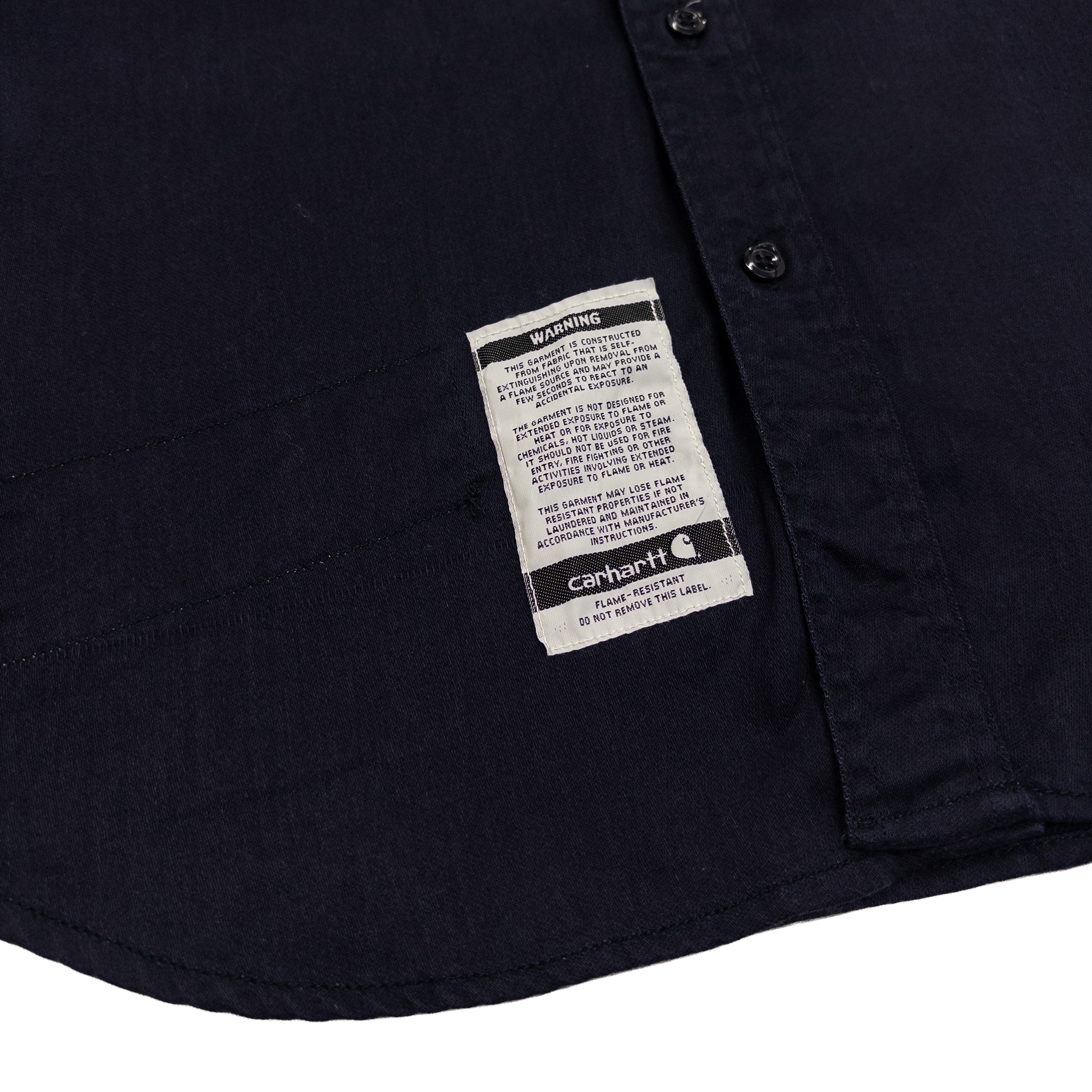Carhartt FR Long Sleeve Shirt | L | Navy