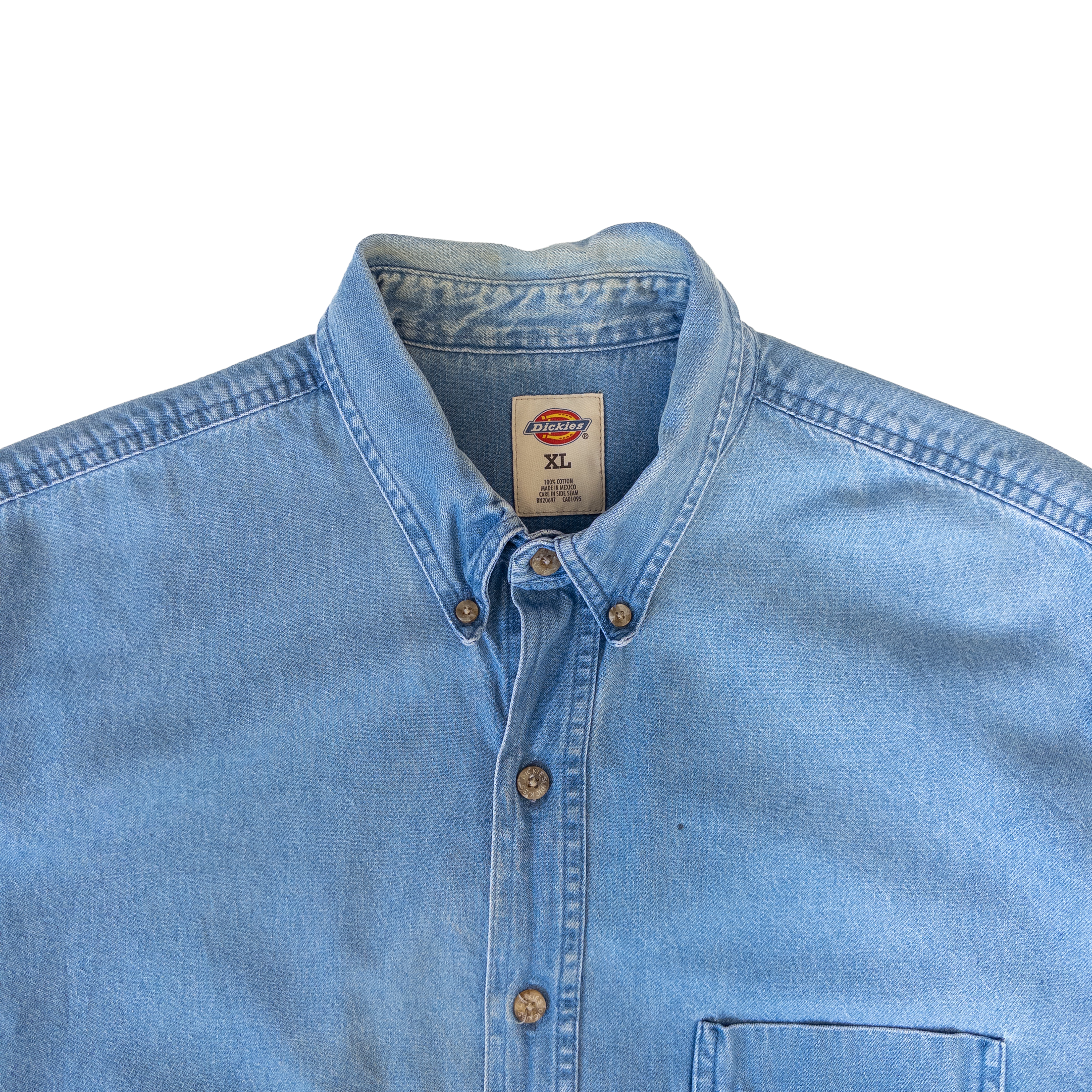 Dickies Denim Long Sleeve Shirt | Light Blue