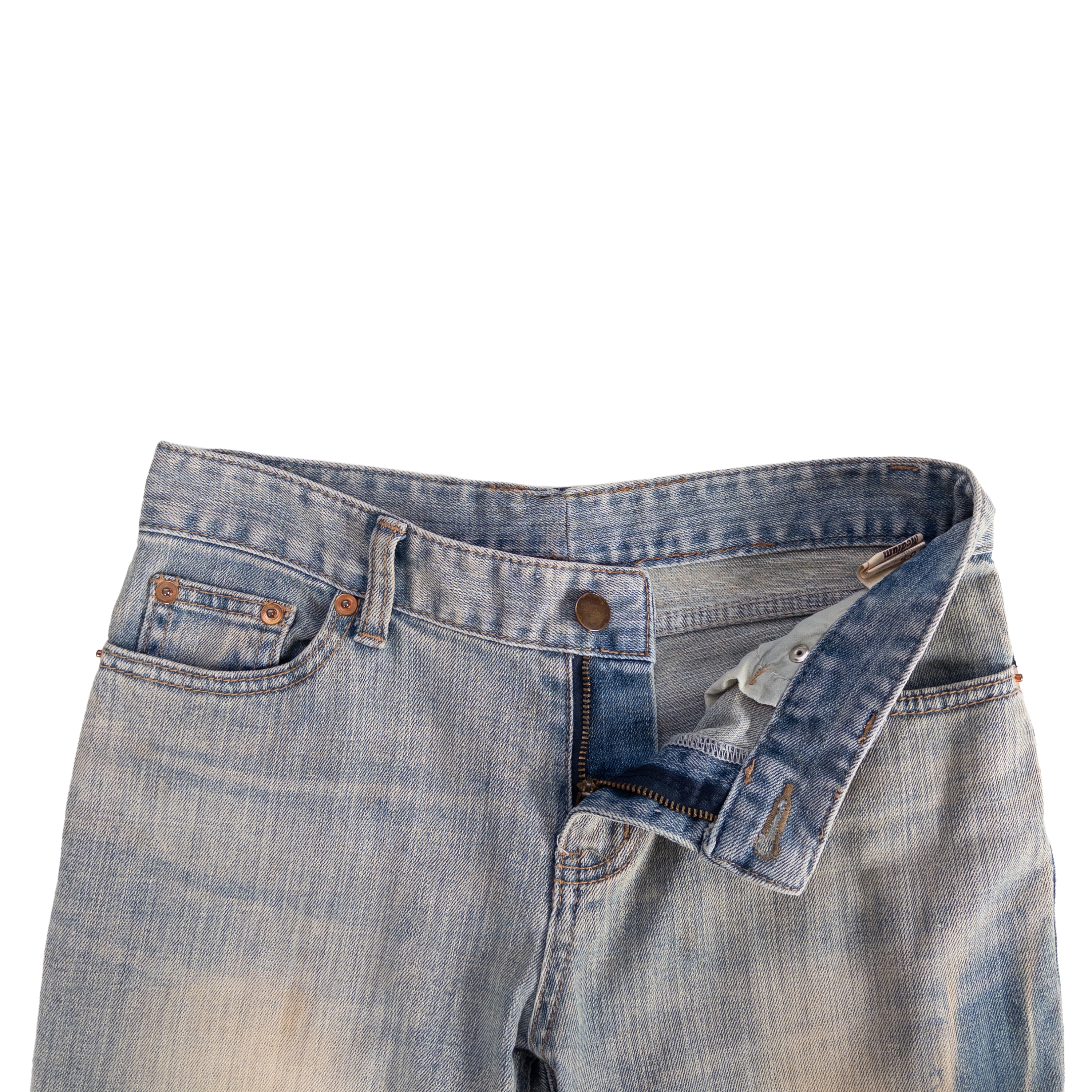 OOT Low Rise Flared Jeans | M | Light Wash