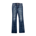 Replay Blue Jeans Low Rise Flared Jeans | 27 | Mid Washed
