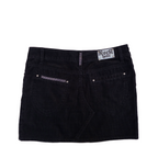 Oviesse Corduroy Mini Skirt | M | Black