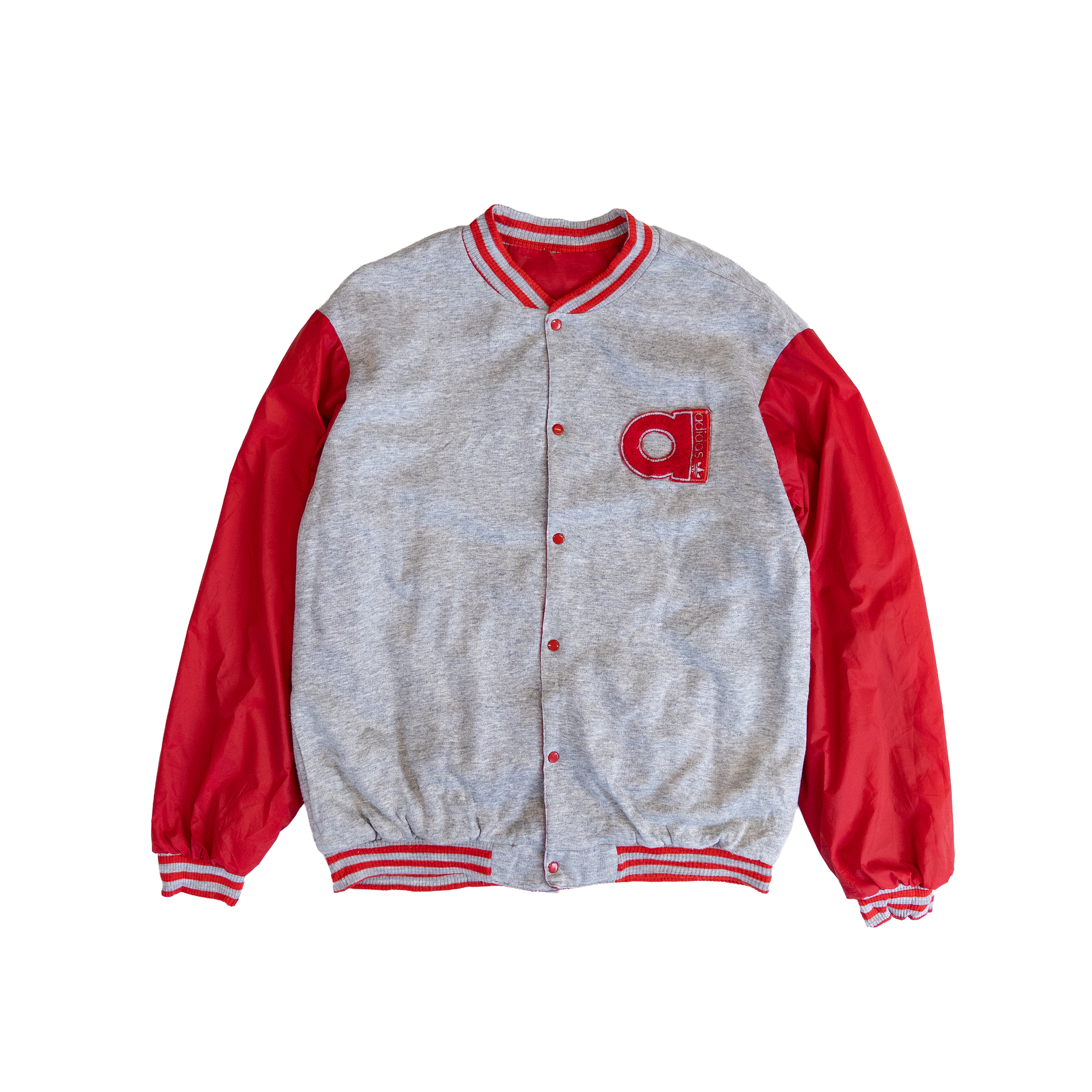 Adidas Reversible Track Jacket | Men’s M | Grey & Red