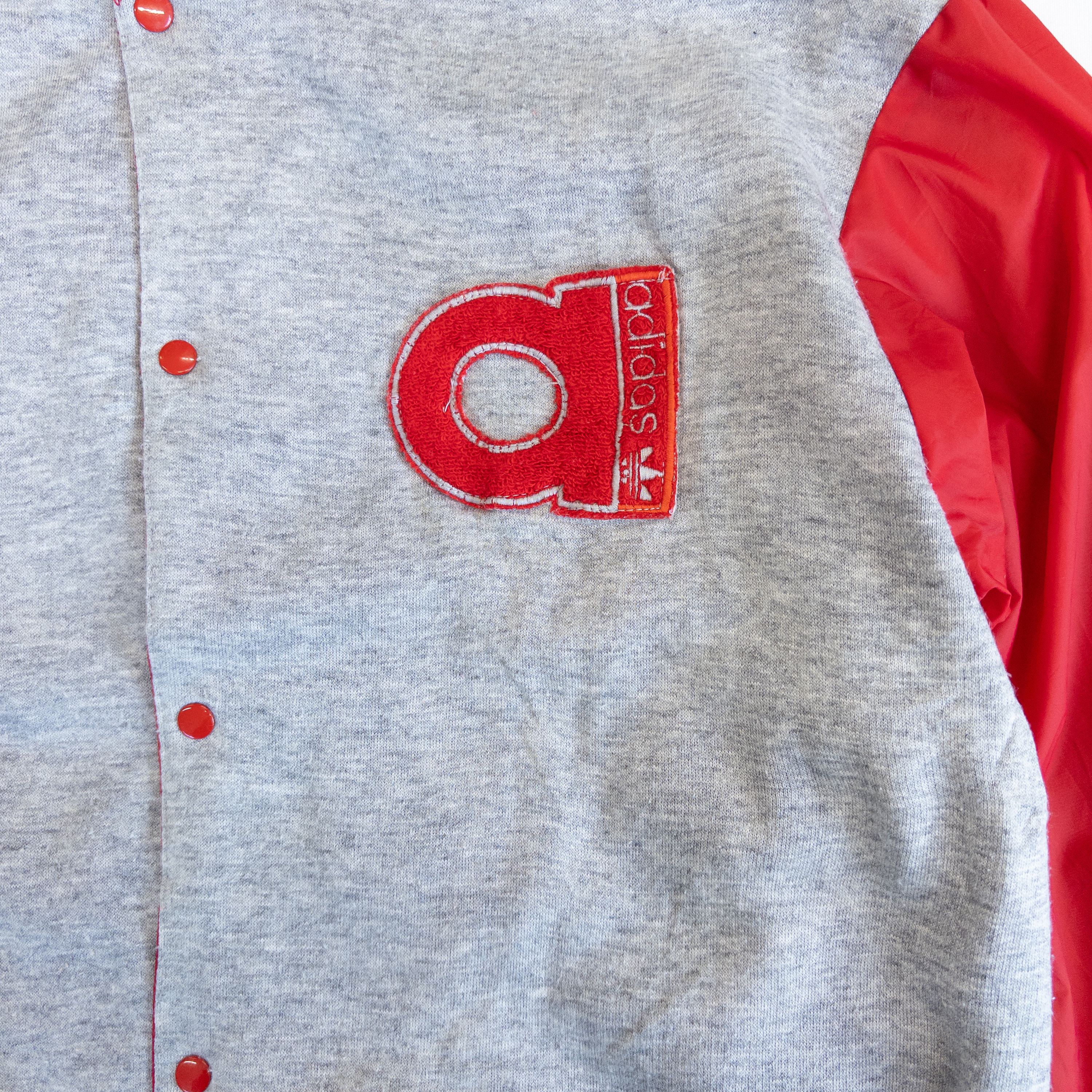 Adidas Reversible Track Jacket | Men’s M | Grey & Red