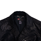Diesel Embroidered Button Up Jacket | M-L | Black