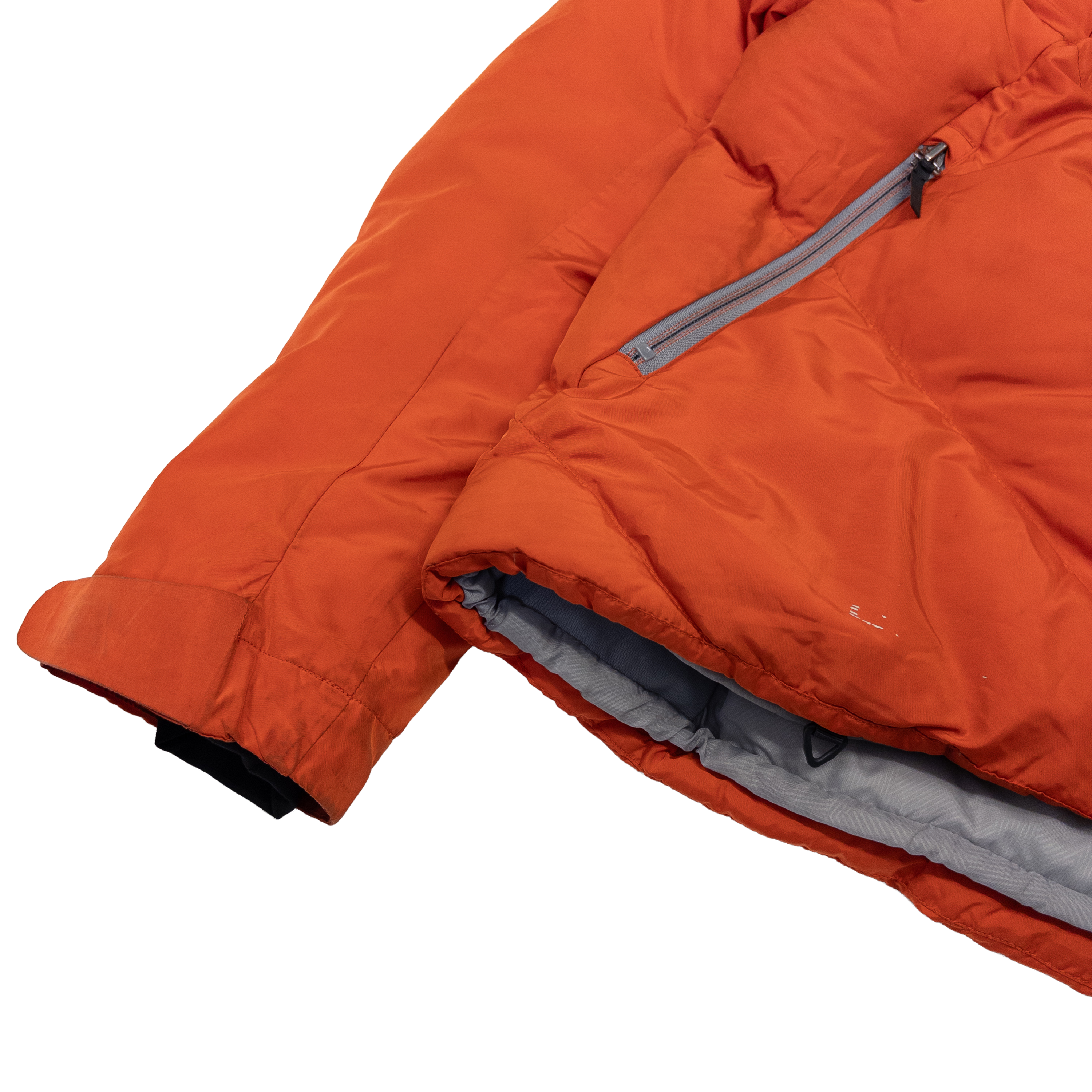 Nike ACG Full Zip Up Hoodie Puffer Jacket | M | Orange