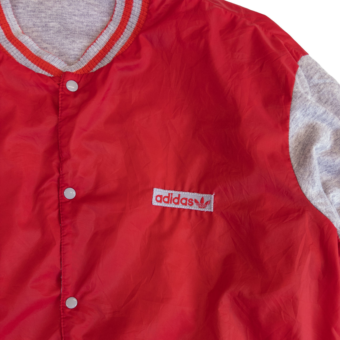 Adidas Reversible Track Jacket | Men’s M | Grey & Red
