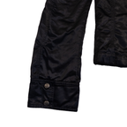 Diesel Embroidered Button Up Jacket | M-L | Black