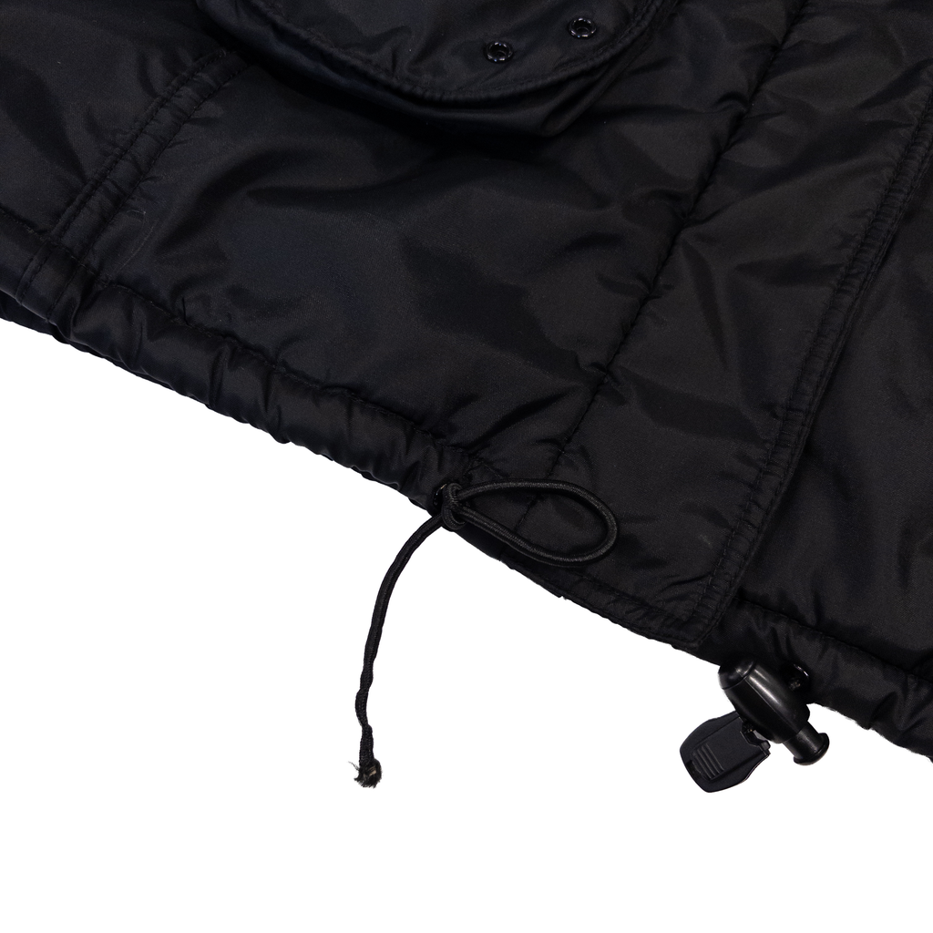 Sasch High Neck Zip Up Vest | S-M | Black