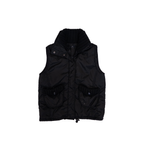 Sasch High Neck Zip Up Vest | S-M | Black