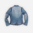 Yes! Miss Denim Zip Jacket | Light Blue Wash