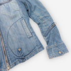 Yes! Miss Denim Zip Jacket | Light Blue Wash
