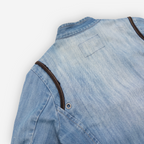 Yes! Miss Denim Zip Jacket | Light Blue Wash