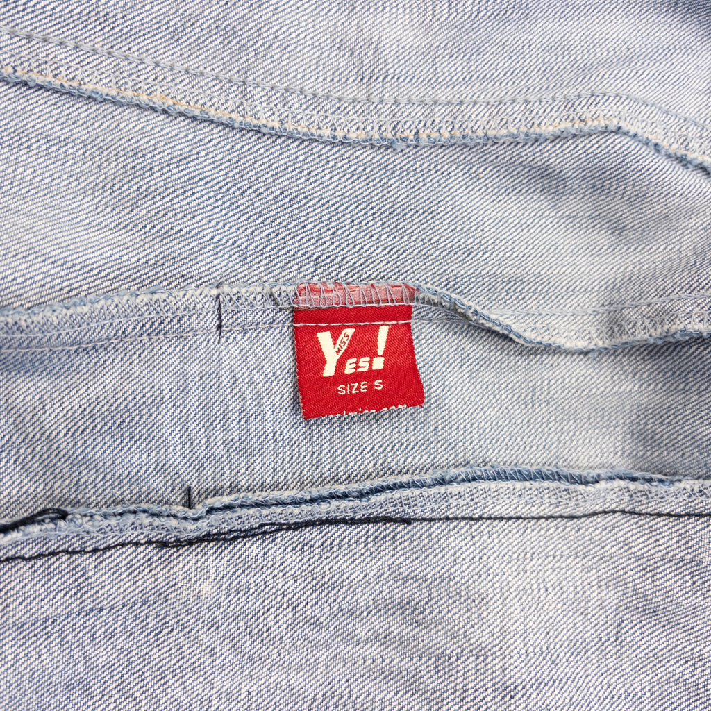 Yes! Miss Denim Zip Jacket | Light Blue Wash