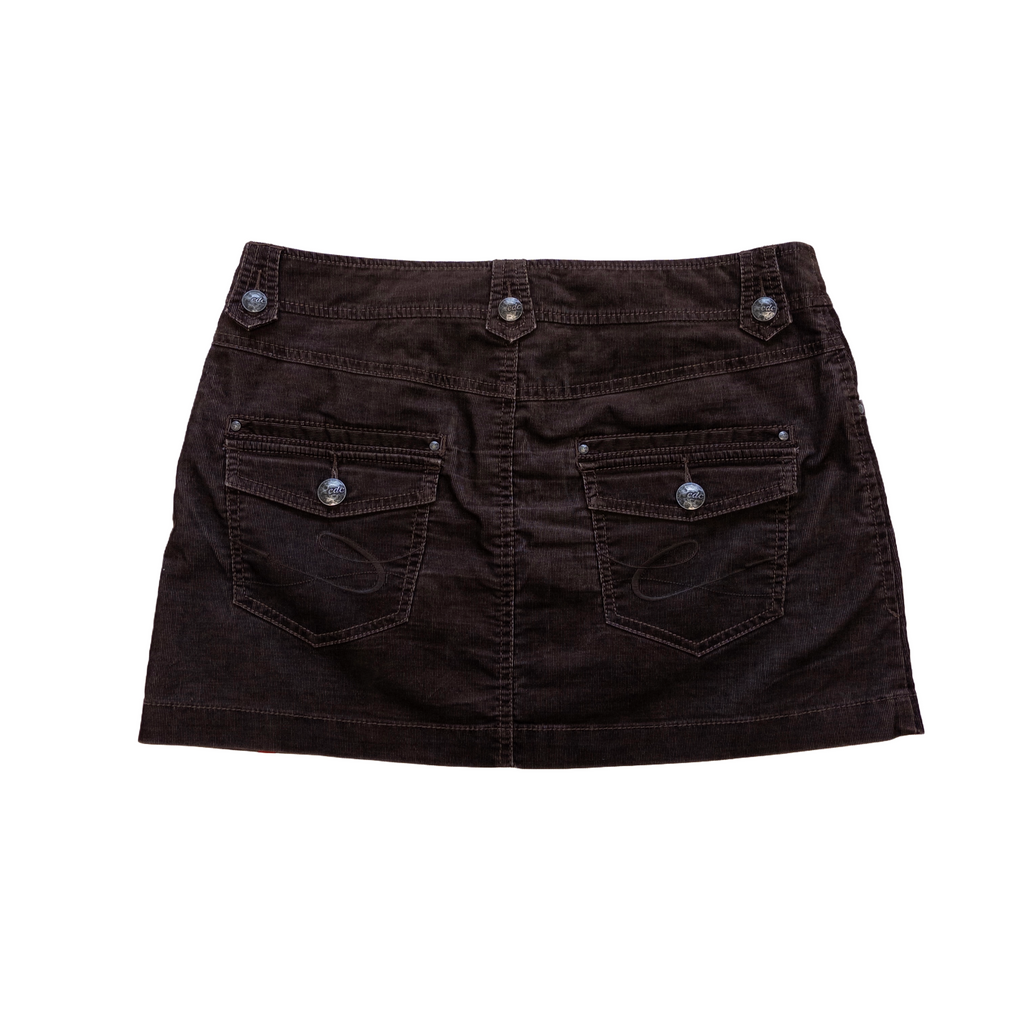 Edc Corduroy Mini Skirt | Brown