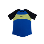 Nike Colour Block Swoosh T-Shirt | M-L | Blue