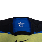 Nike Colour Block Swoosh T-Shirt | M-L | Blue