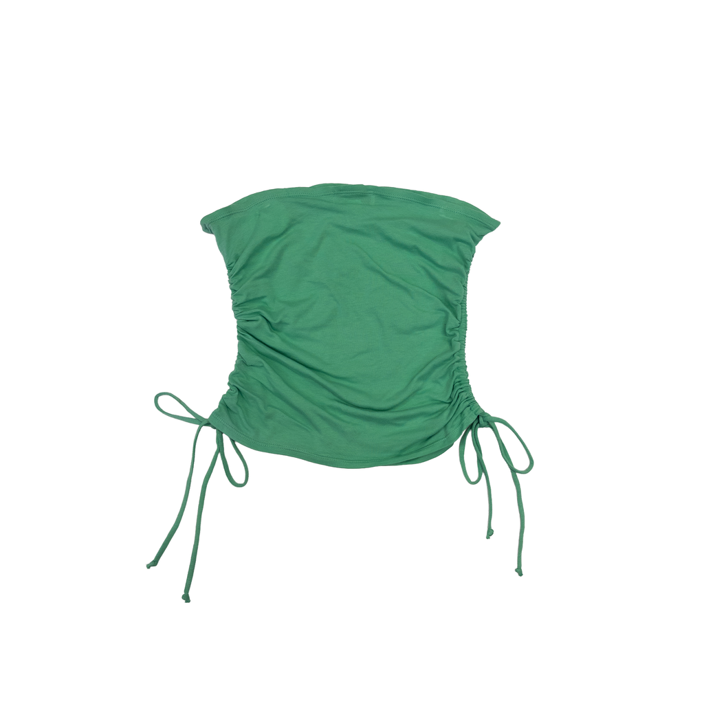 Baby Phat Side Tie Tube Top(Dead stock) | L-XL | Green