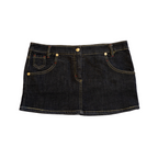 Denny Rose Denim Mini Skirt | Dark Indigo