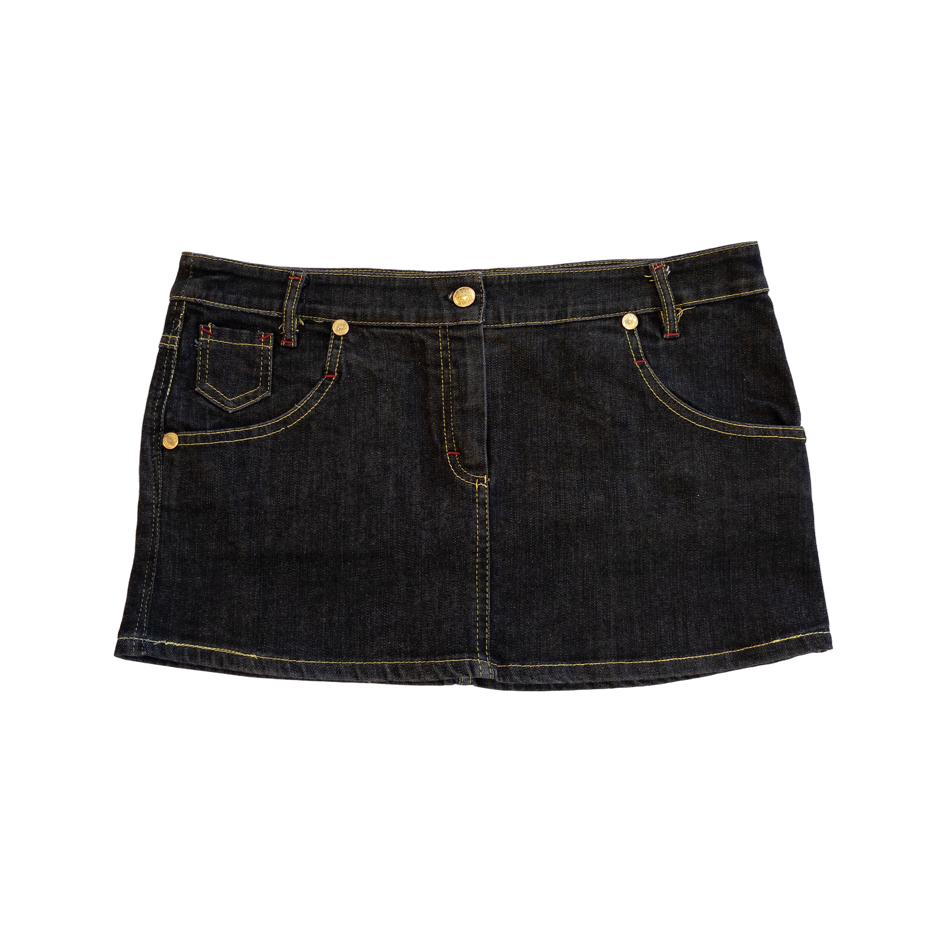 Denny Rose Denim Mini Skirt | Dark Indigo