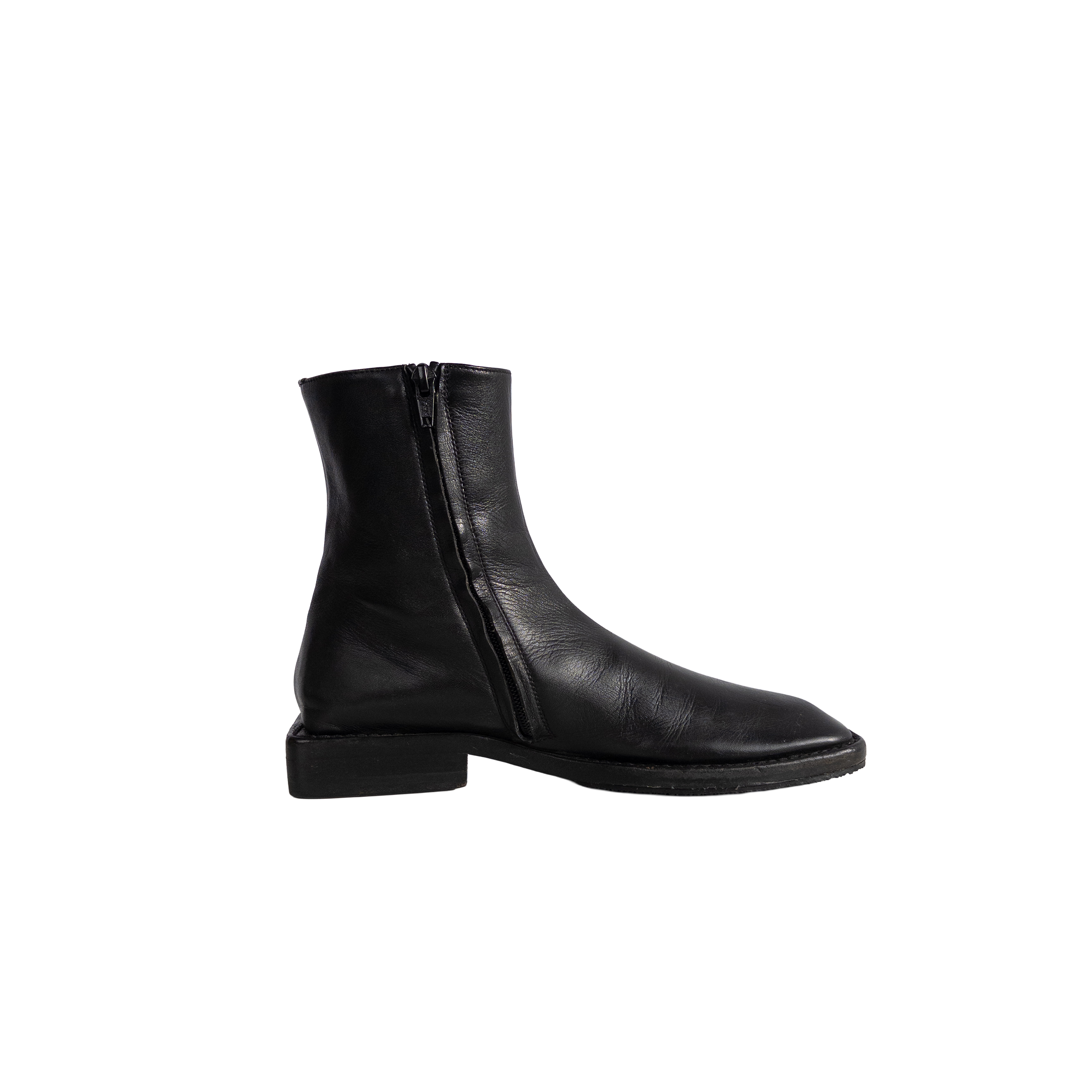Balenciaga Leather Ankle Boots | 30 | Black