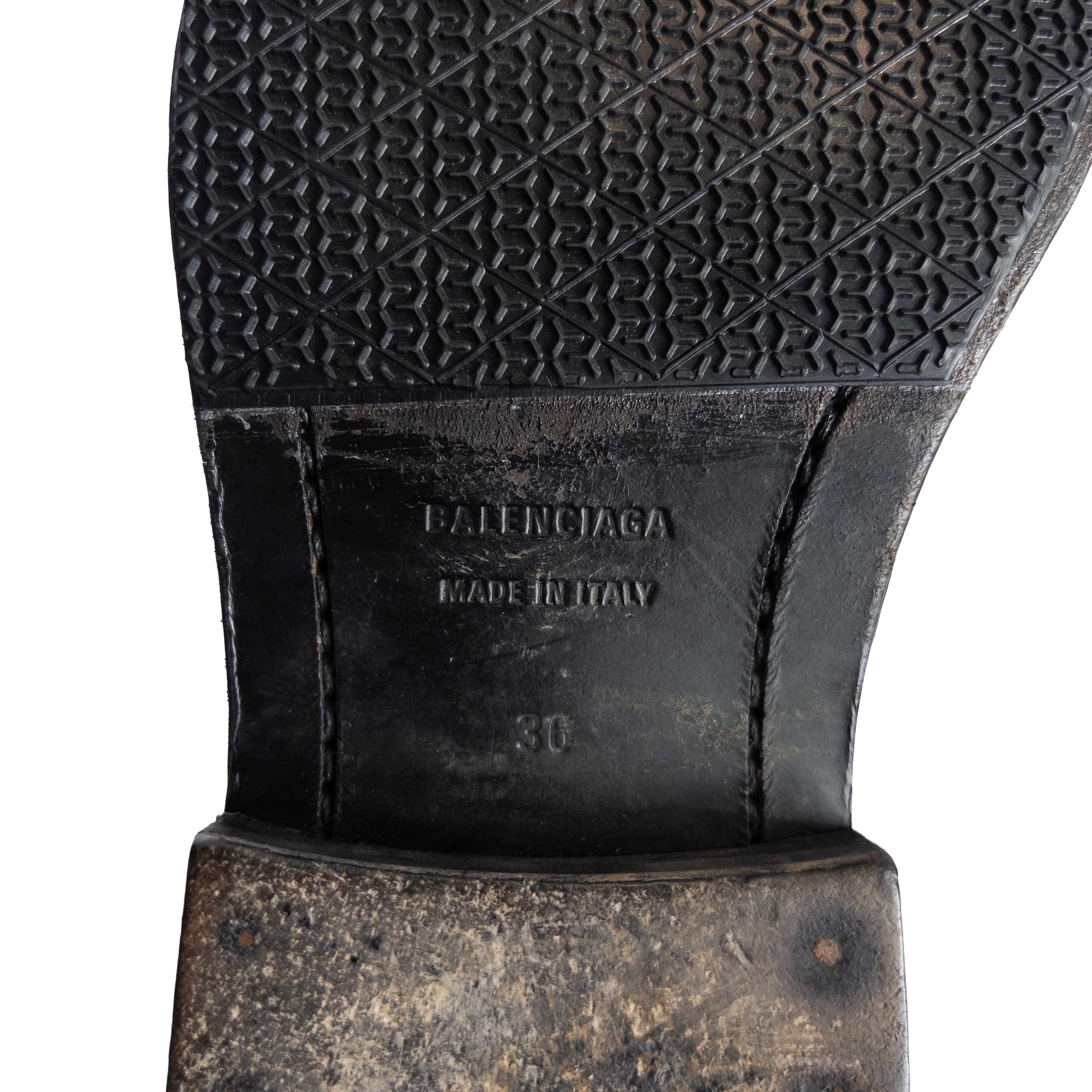 Balenciaga Leather Ankle Boots | 30 | Black