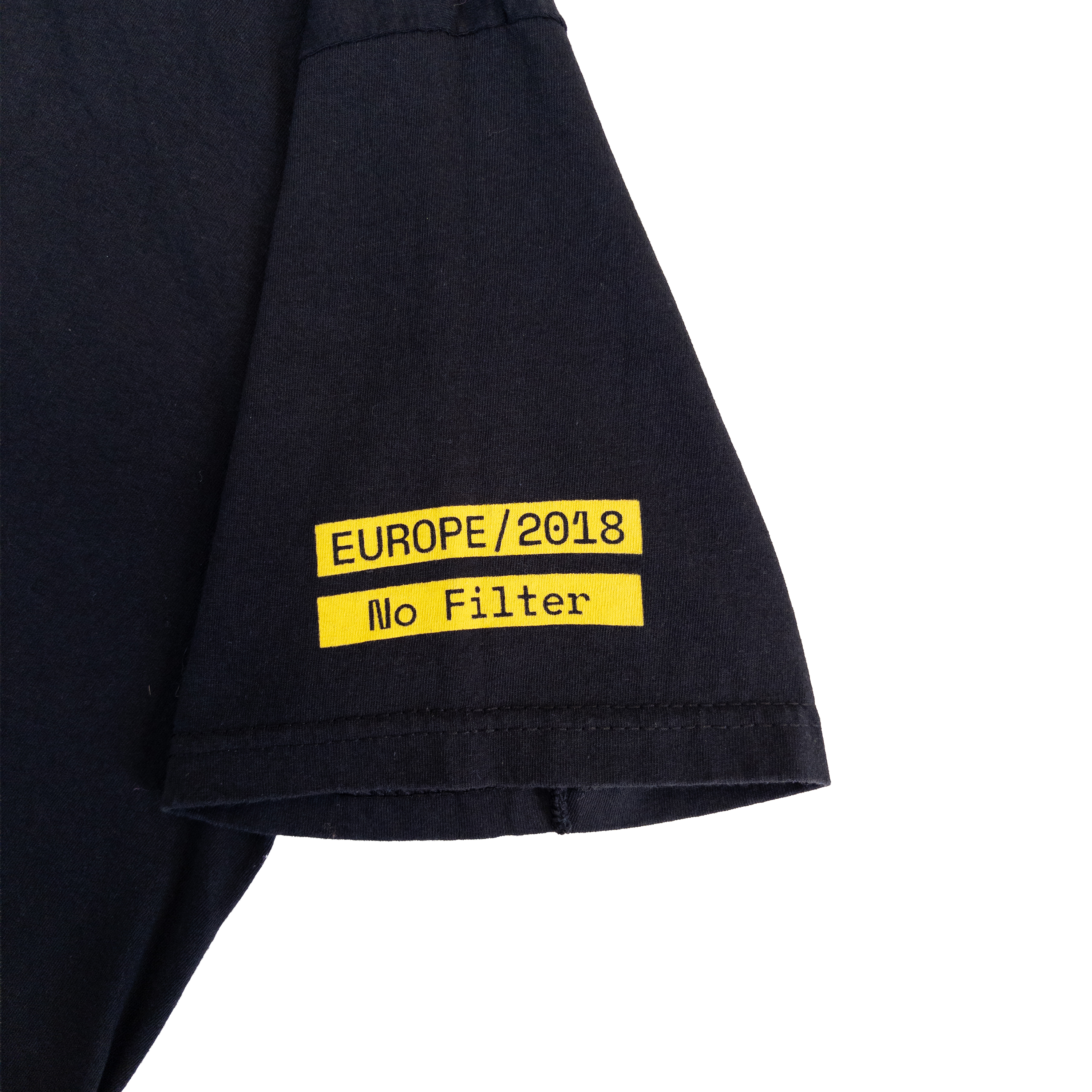 Rolling Stones Europe Tour 2018 T-Shirt | Men’s L | Black