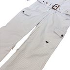 Roxy Belted Snow Jumpsuit | S-M | White