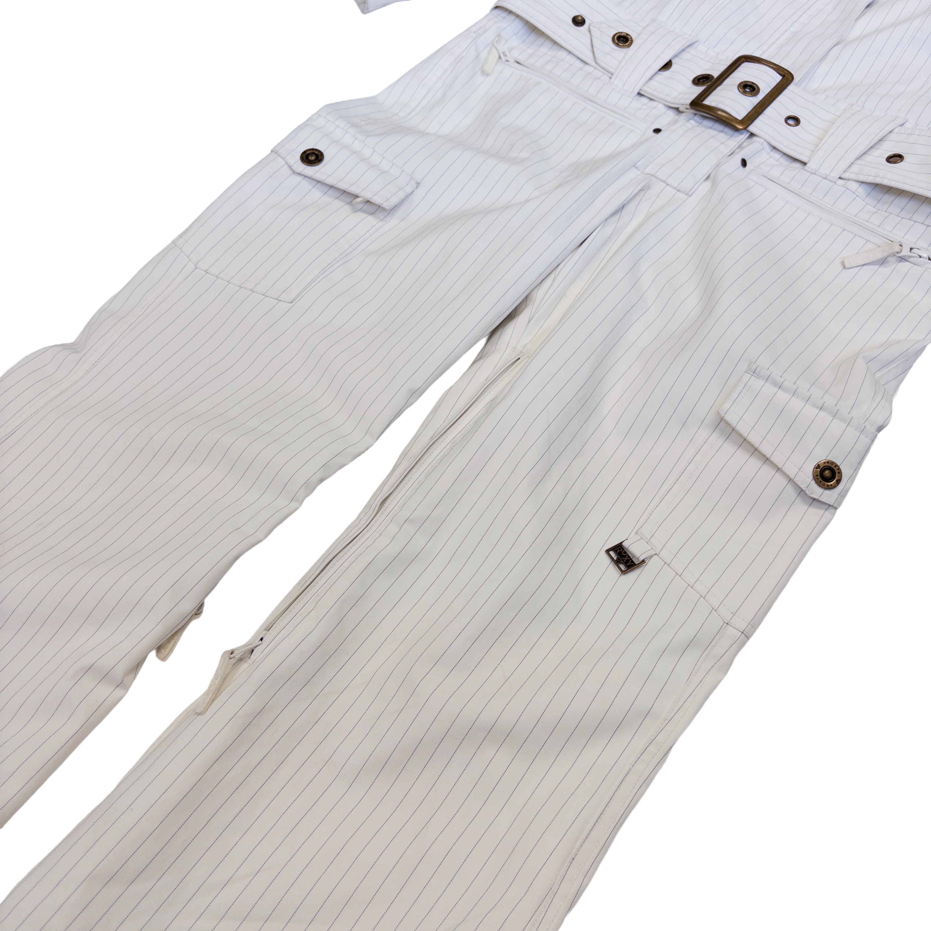 Roxy Belted Snow Jumpsuit | S-M | White