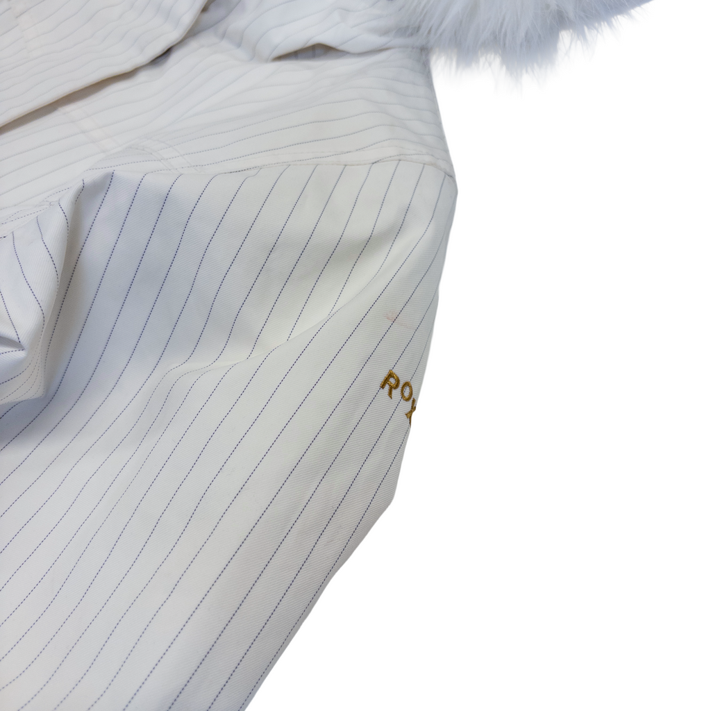 Roxy Belted Snow Jumpsuit | S-M | White