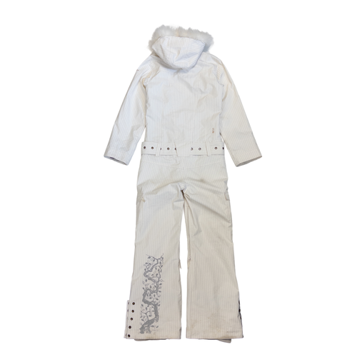 Roxy Belted Snow Jumpsuit | S-M | White