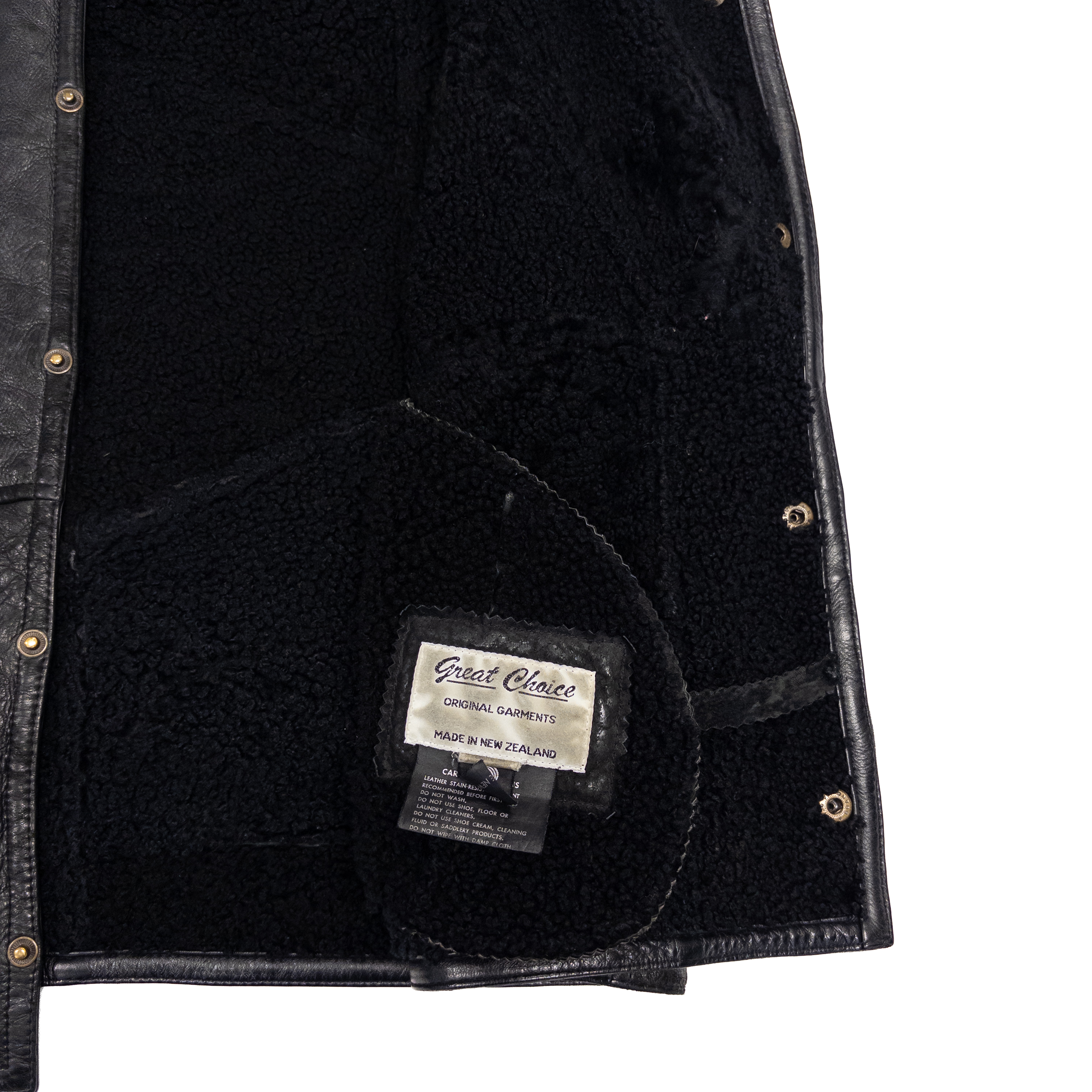 Great Choice NZ Wool Vest Jacket | L | Black