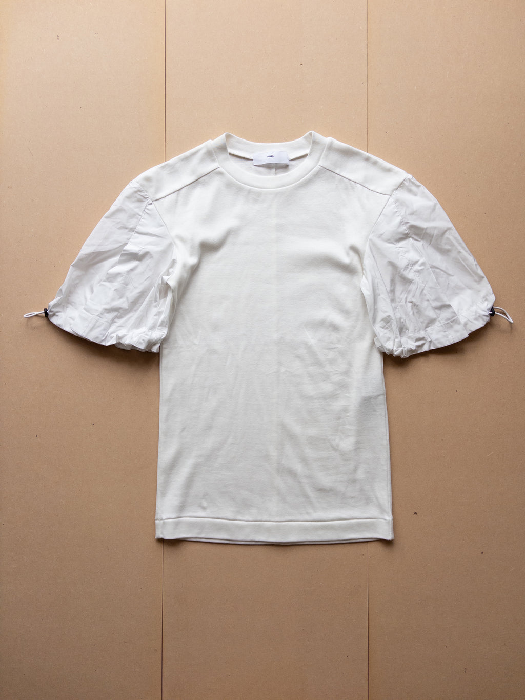 Toga Pulla Banding Sleeve Shirt | M | White