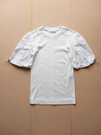 Toga Pulla Banding Sleeve Shirt | M | White