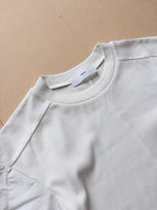 Toga Pulla Banding Sleeve Shirt | M | White