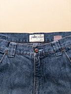 Pelle Pelle Wide Fit Jeans | 36 | Mid Washed