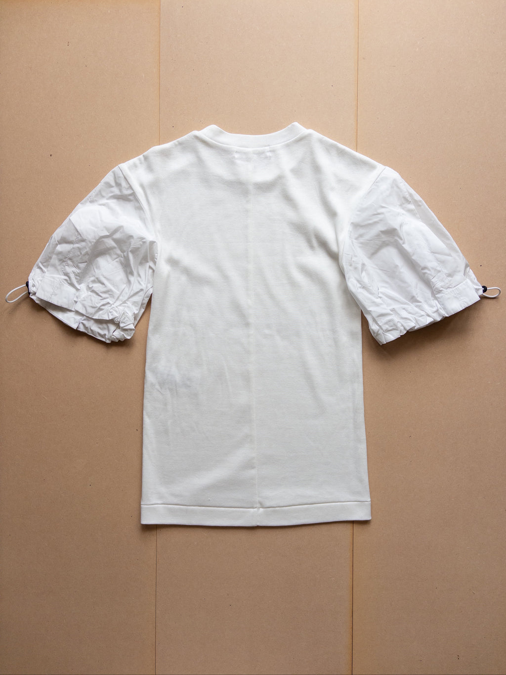 Toga Pulla Banding Sleeve Shirt | M | White
