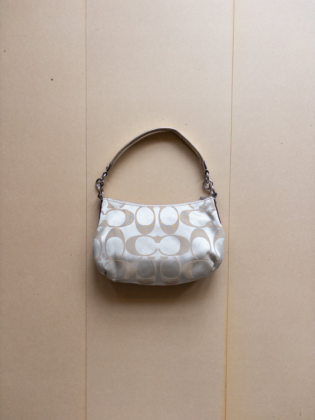 Coach Monogram Handbag | Beige