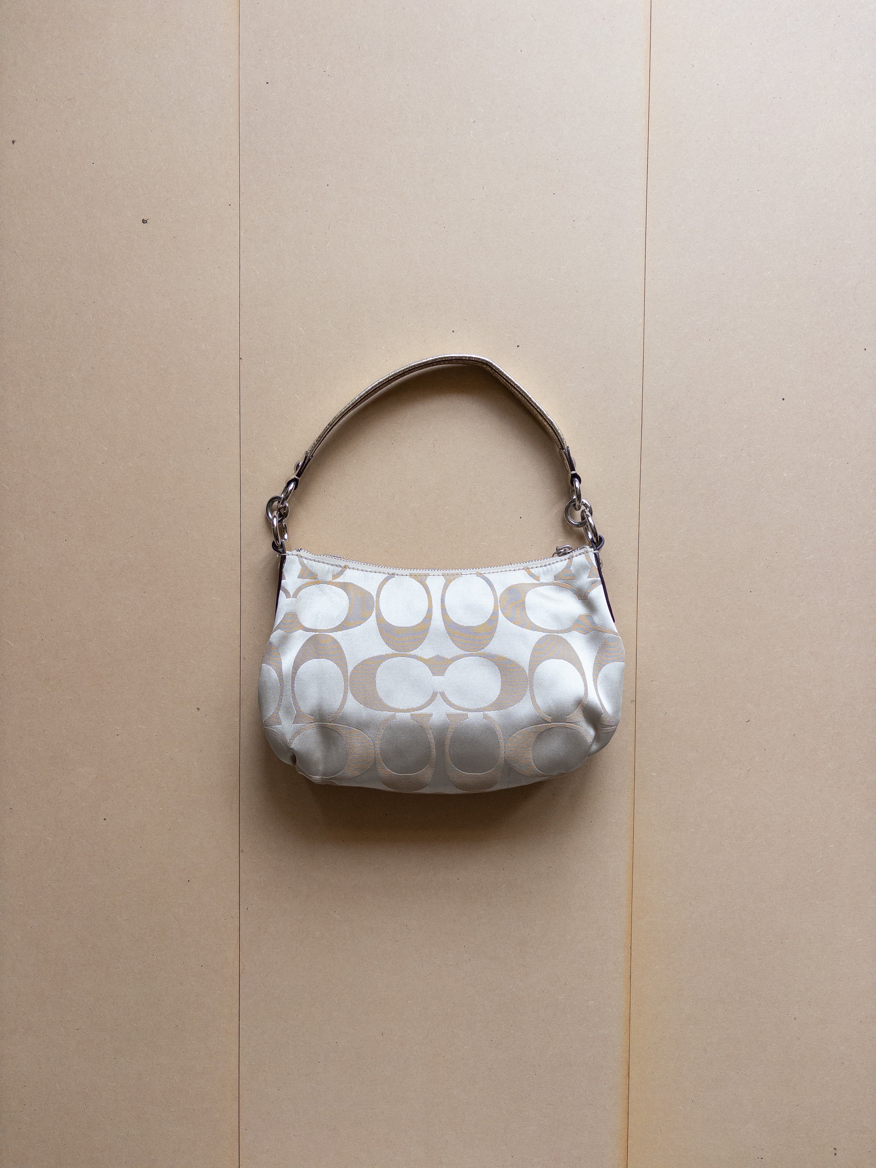 Coach Monogram Handbag | Beige