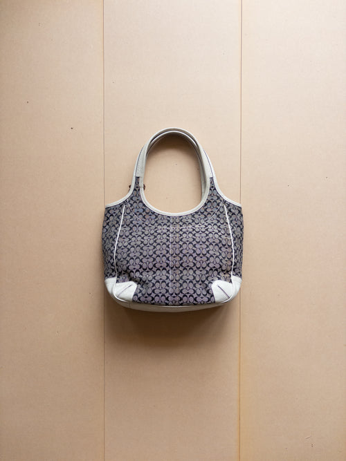 Coach Monogram Handbag | Cream