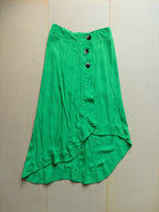 Ganni Asymmetrical Skirt | M | Green