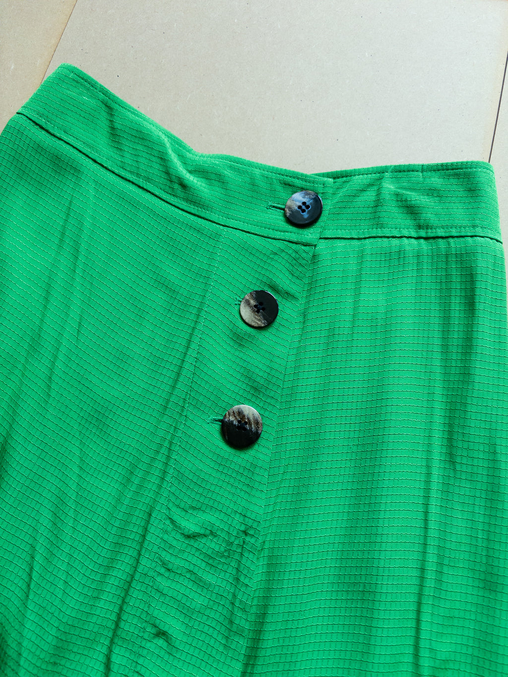 Ganni Asymmetrical Skirt | M | Green