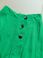 Ganni Asymmetrical Skirt | M | Green
