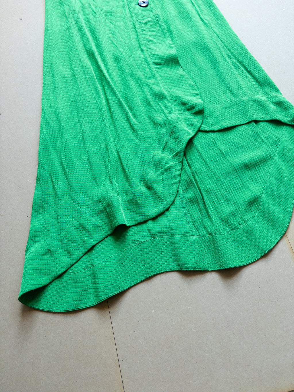 Ganni Asymmetrical Skirt | M | Green