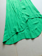 Ganni Asymmetrical Skirt | M | Green
