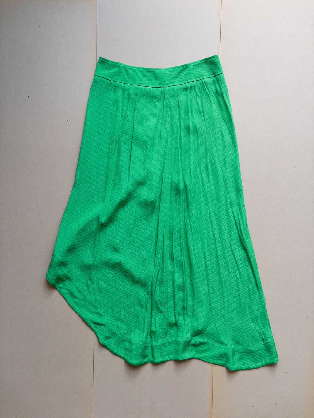 Ganni Asymmetrical Skirt | M | Green