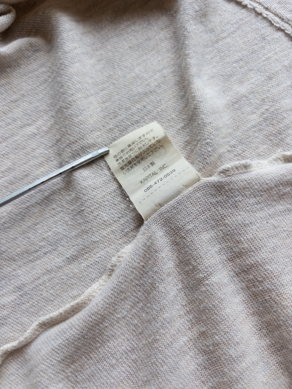 Kapital Long Sleeve | S | Grey