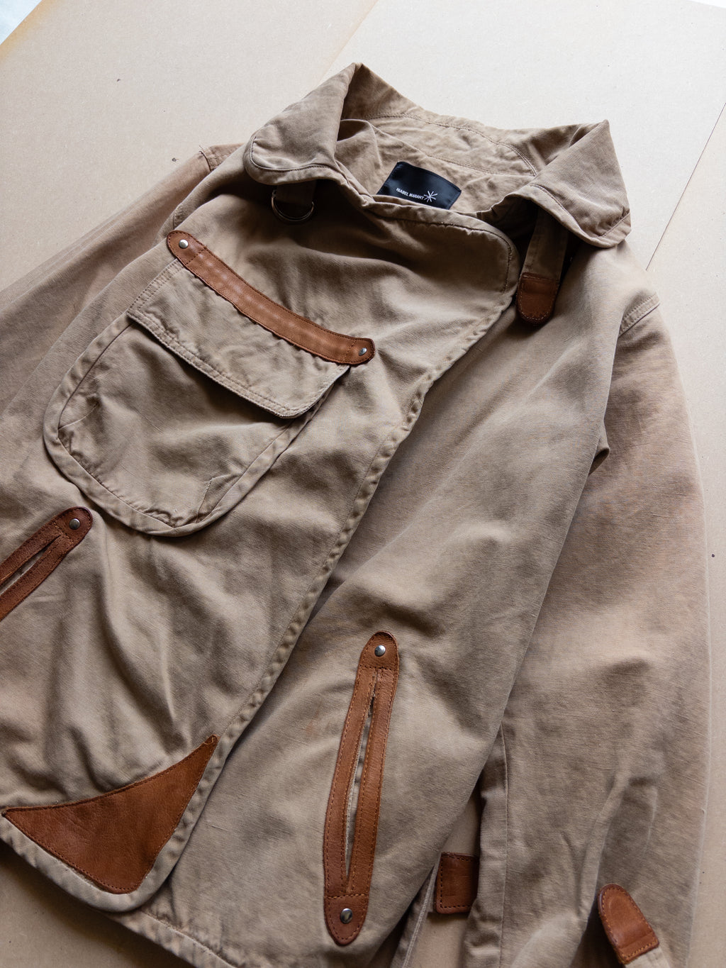 Isabel Marant Short Trench Coat | M | Tan