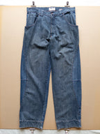 Pelle Pelle Wide Fit Jeans | 36 | Mid Washed