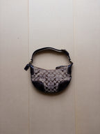 Coach Monogram Saddle Bag | Brown